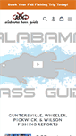 Mobile Screenshot of alabamabassguide.com